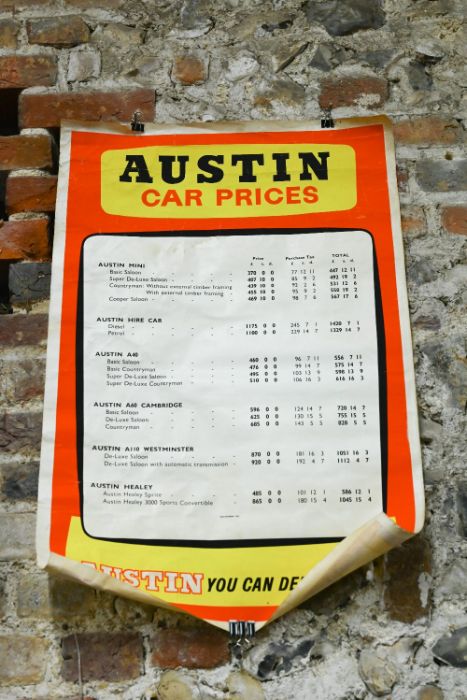 An original Austin Mini Cooper 'For Performance' poster No. 2153 - Image 4 of 5