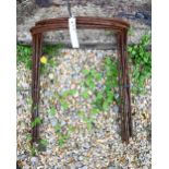 Ten small weathered steel garden frames (10)