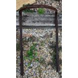 Ten large weathered steel garden frames (10)