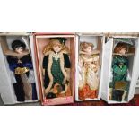 Three boxed limited edition large bisque-headed dolls from Kingstate Prestige Collection - Amber,