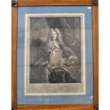 A collection of eight various 19th century engravings of society figures, Mrs Lister, Mrs Banbury,