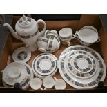 Wedgwood Asia pattern part dinner/coffee service, 30 pieces (box)