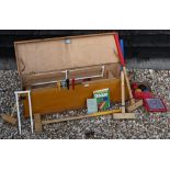 William R Gray croquet set in box with instructions