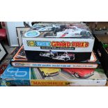 Scalextric Grand Prix 8 set (boxed), a boxed Wrenn Railways 00 gauge model train set and a boxed