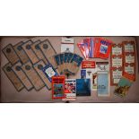 Various folding Ordnance Survey and other maps etc