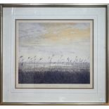 After Keel Duffey - 'Marston Marshes', ltd ed 12/150 print, pencil signed to margin, 36 x 42 cm