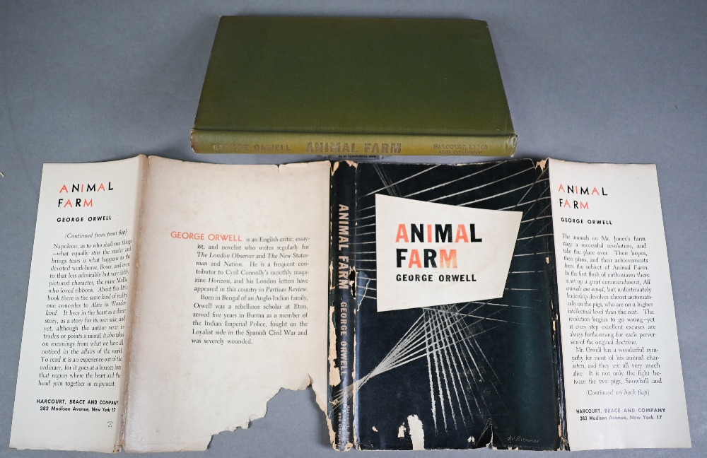 Orwell, George - Animal Farm, US 1st, New York: Harcourt, Brace & Co 1946, d/w 8vo - Image 2 of 4