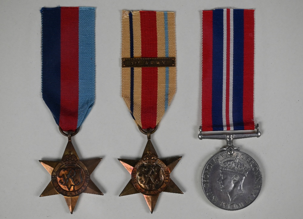 A WWII casualty group of three medals to 4457111 Pte. C Mill, 3rd Batt. Parachute Regt. comprising - Image 2 of 2