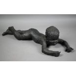 Therese Theodas, a bronze resin sculpture 'Hamish baby', no 35/500 to/w Certificate of Authenticity,