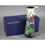 Moorcroft Collector's Club Iris jug, 14.5 cm (boxed)