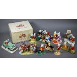 Royal Doulton Rupert Characters Series - Boxed ltd edition Rupert Takes a Flying lesson no 0325/