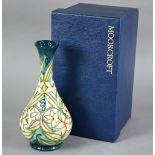Moorcroft 'Jasmine Carousel' baluster vase 1998, 24 cm (boxed)