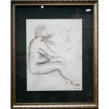 Georges Kars (1880-1945) - Female nude, drawing, signed lower right, 29 x 37 cm