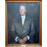 William Dring (1904-99) - Portrait of Sir Ronald Gibson - Chairman of BMA Council 1966-71 and Master