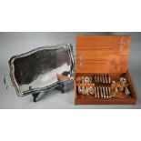 Canteen containing a set of Mappin & Webb electroplated flatware and cutlery, to/w an A1 ep twin-