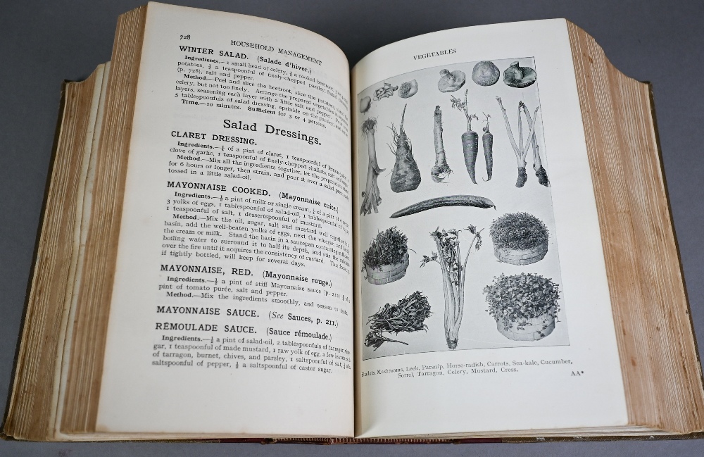 Mrs Beeton's Household Management, New Edition, quarter-bound in American cloth, 8vo - Image 5 of 5