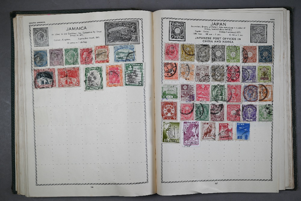 An album of Victorian and later British, Empire and Foreign postage stamps and another album - Image 3 of 4