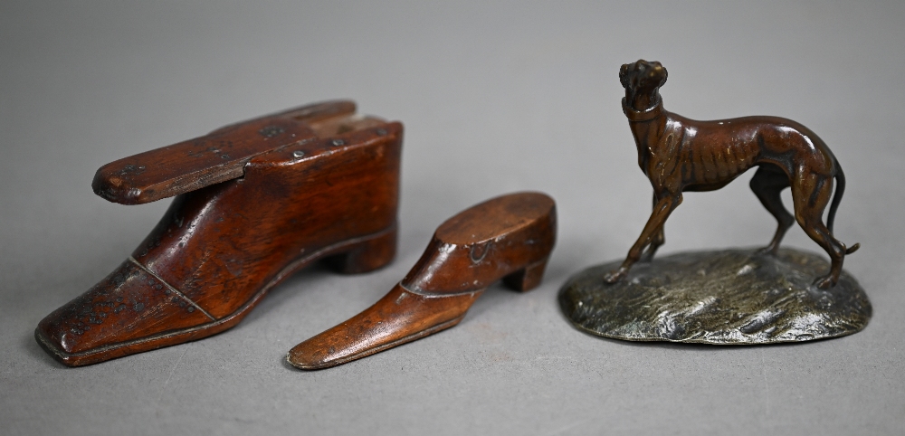 Replica 'Lusitania' medal - boxed with French explanatory pamphlet to/w a miniature carved wood ' - Image 3 of 3