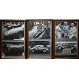 Collection of sixteen photographs of Grand Prix motor-racing, 1950s, by Alan R Smith (