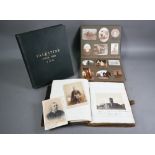 Album of photographic albumen prints including 22 Bonfils et Cie portraits of Bedouins, Jerusalem,