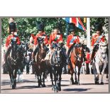 HM Queen Elizabeth II and HRH the Duke of Edinburgh Christmas card with printed photographic front