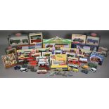 Twelve boxed Corgi model vehicles to/w a quantity of unboxed Corgis, other boxed and unboxed model