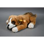 Steiff boxer-dog puppy, 42 cm long