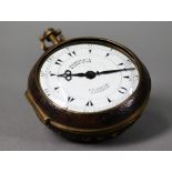 A Georgian gilt metal large pair-cased pocket watch for the Ottoman/Egyptian market by Markwick