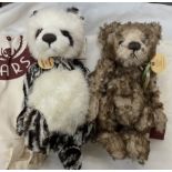 Two Charlie Bears, exclusively designed by Isabelle Lee, including Alanna 33cm long and Button,