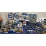 A quantity Airfix model aeroplanes together with other models,