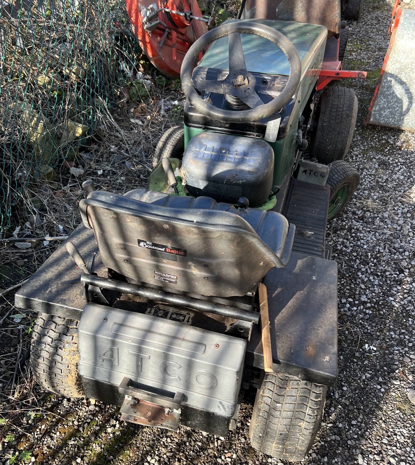 An Atco ride on lawn mower (Sold for spares) - Image 2 of 2