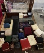 Assorted jewellery boxes