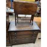 An Edwardian mahogany Sutherland table,