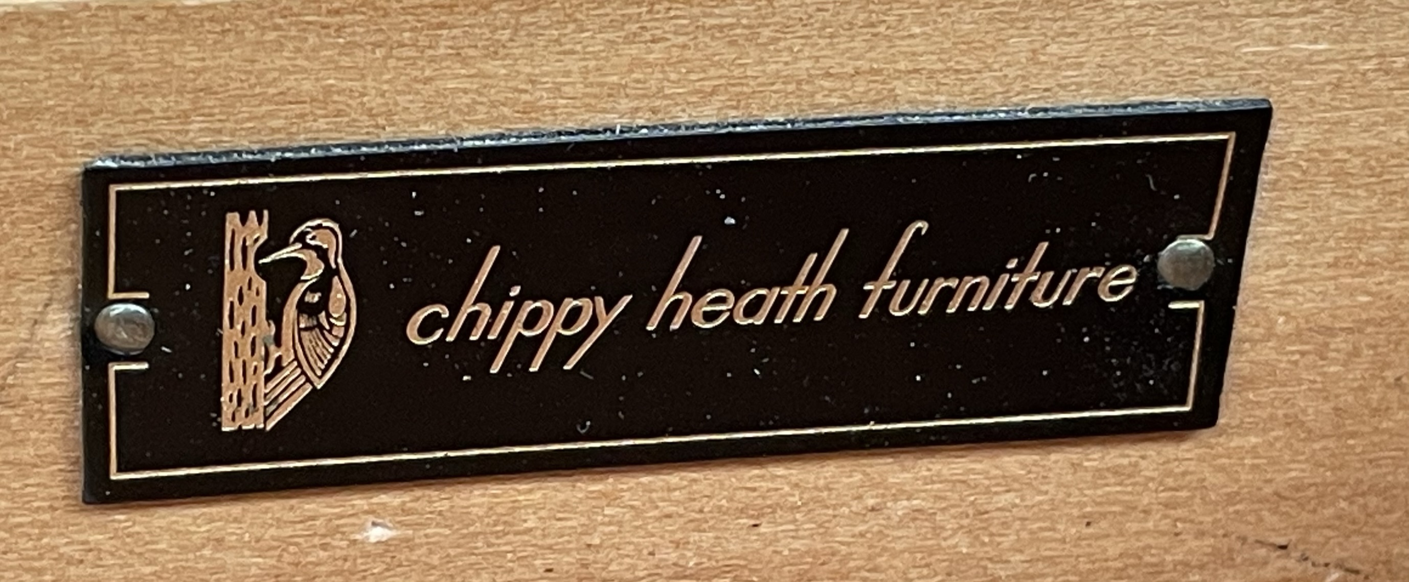 A Chippy heath teak telephone table, - Image 2 of 2