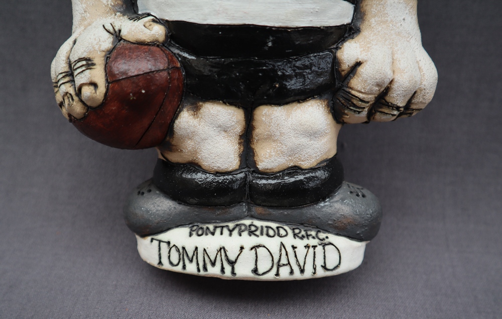 A John Hughes pottery Grogg of Tommy David in Pontypridd kit with no 6 to the reverse, - Image 9 of 10