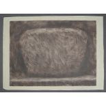 Harry Holland Abstract block in greys Artist's proof lithograph Signed, 48.
