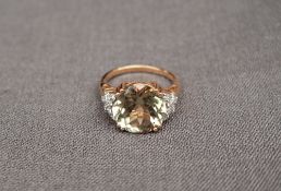 Gemporia - An 18ct gold Lorique ring,