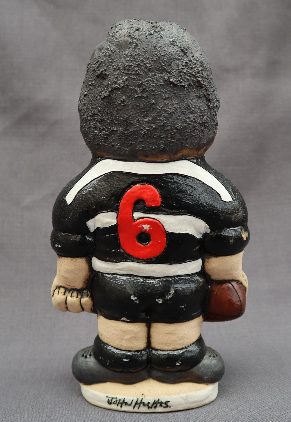 A John Hughes pottery Grogg of Tommy David in Pontypridd kit with no 6 to the reverse, - Image 7 of 10