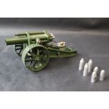 A Britains Military Equipment Mobile 18" Heavy Howitzer, mounted for field service, No.