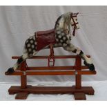 A Leeway rocking horse of small proportions,