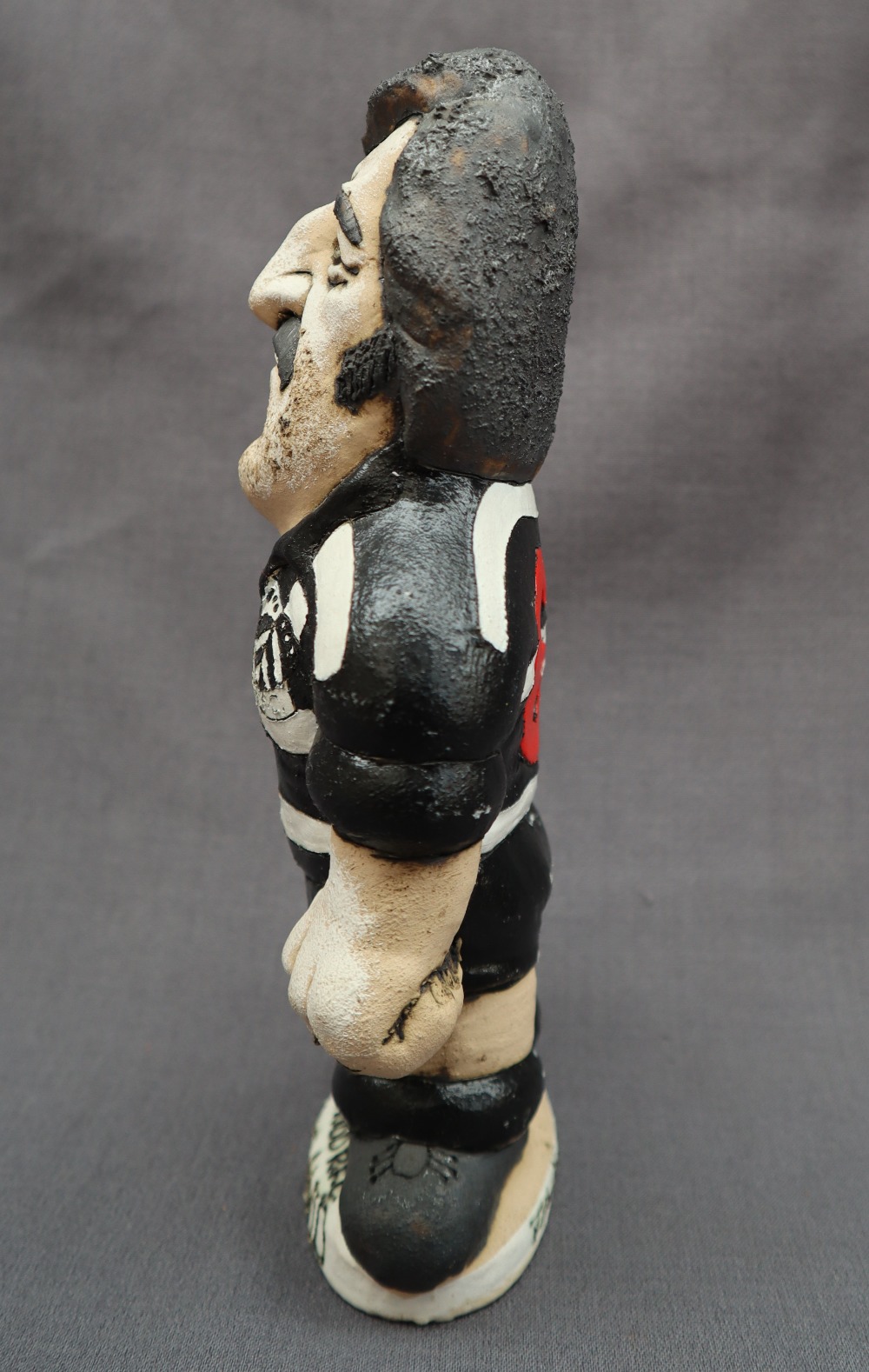 A John Hughes pottery Grogg of Tommy David in Pontypridd kit with no 6 to the reverse, - Image 6 of 10