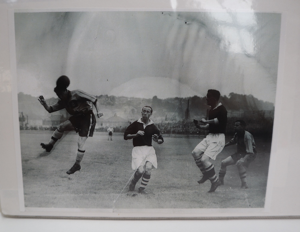 Newport county - a collection black/white press photographs, - Image 2 of 5