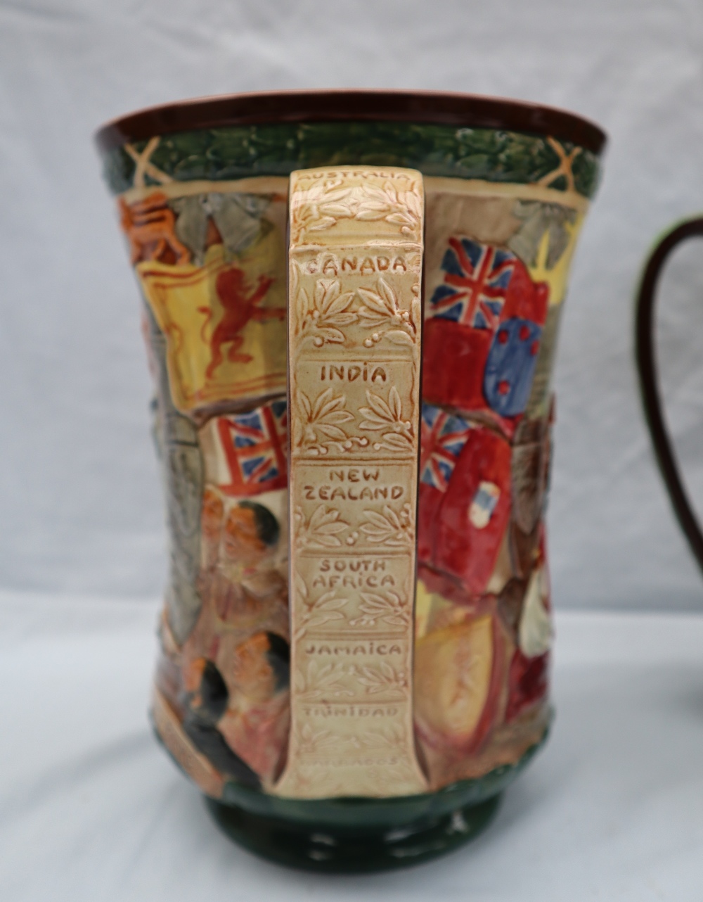 A Royal Doulton Loving cup for the coronation of George VI & Elizabeth, NO. - Image 10 of 12