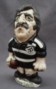 A John Hughes pottery Grogg of Tommy David in Pontypridd kit with no 6 to the reverse,