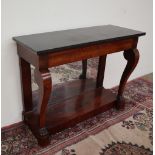 A Victorian mahogany pier table,