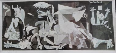 After Pablo Picasso Guernica A print by Municiple de Bilboa 1981