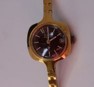 A lady's Bulova Accutron wristwatch,