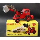 A Dinky Toys Muir-Hill 2/WL loader, Taylor Woodrow,