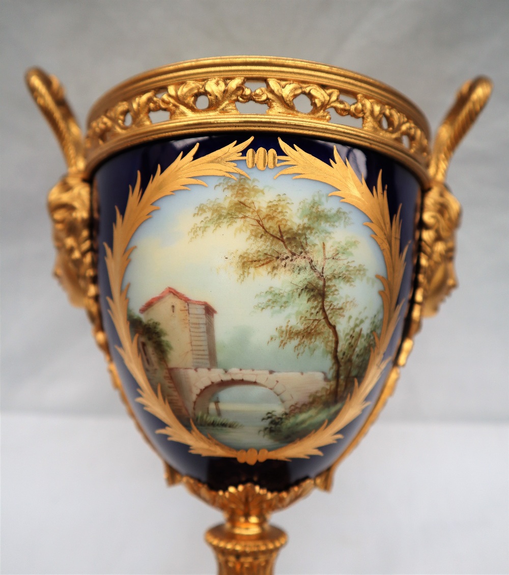 A Chateau Des Tuileries Sevres porcelain pot pourri vase and cover, - Image 3 of 12