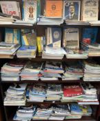 A large quantity of Cardiff City football programmes from the 1950s onwards with other programmes